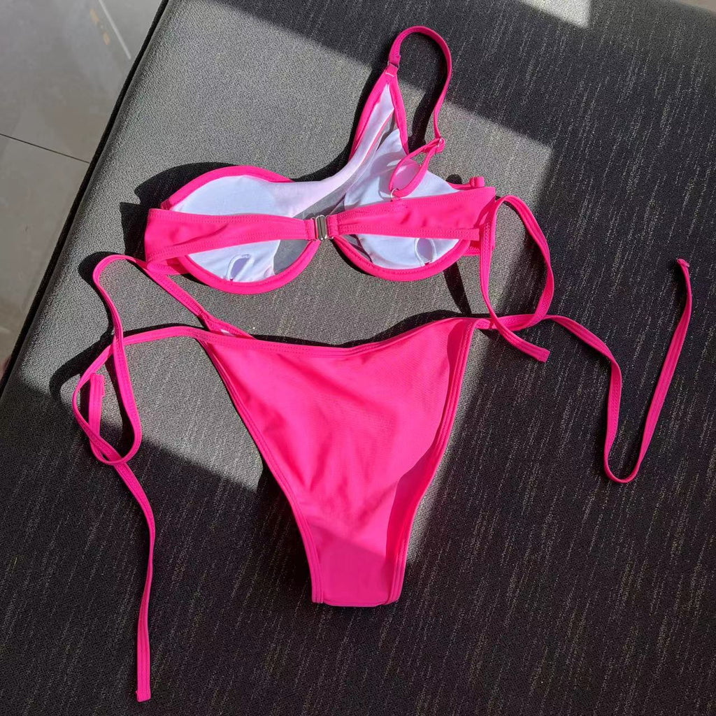 Biquíni Nidóre Asymmetric Mesh – Modernidade e Charme