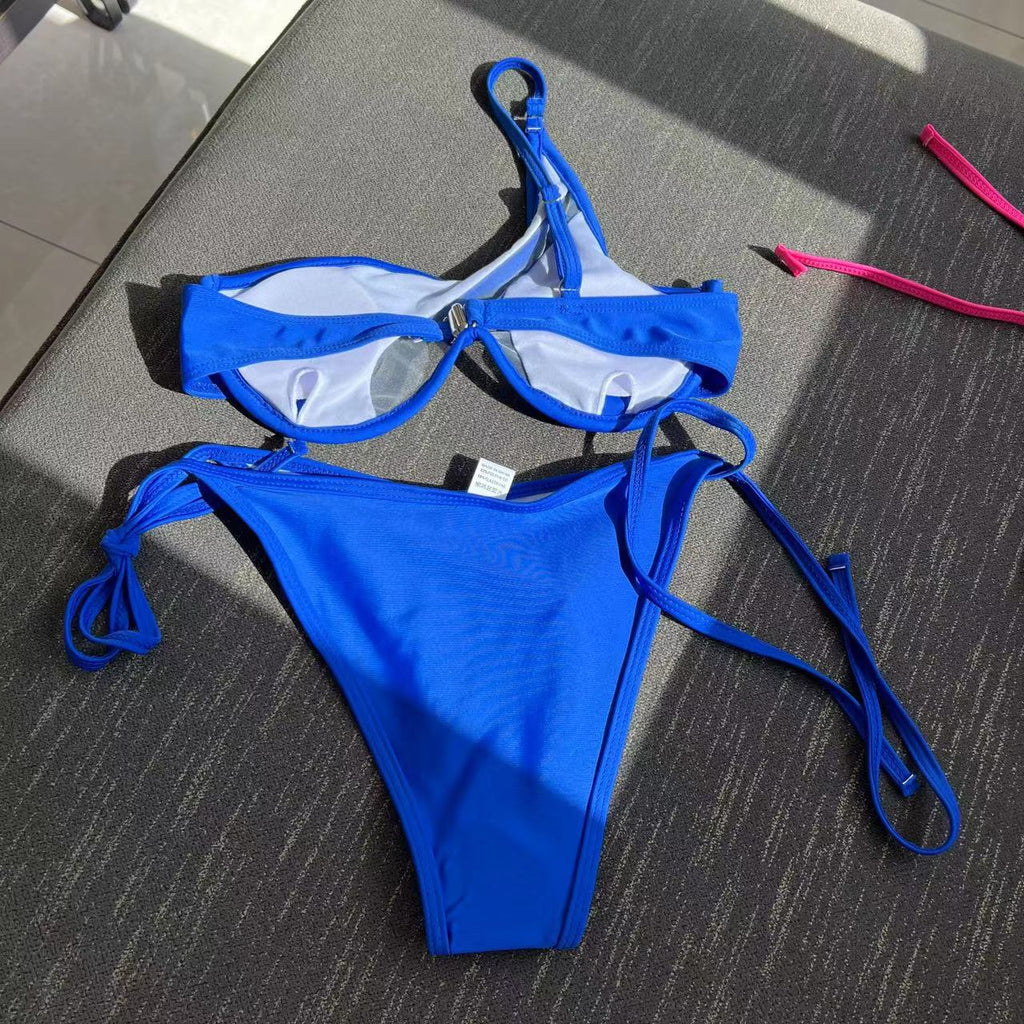 Biquíni Nidóre Asymmetric Mesh – Modernidade e Charme
