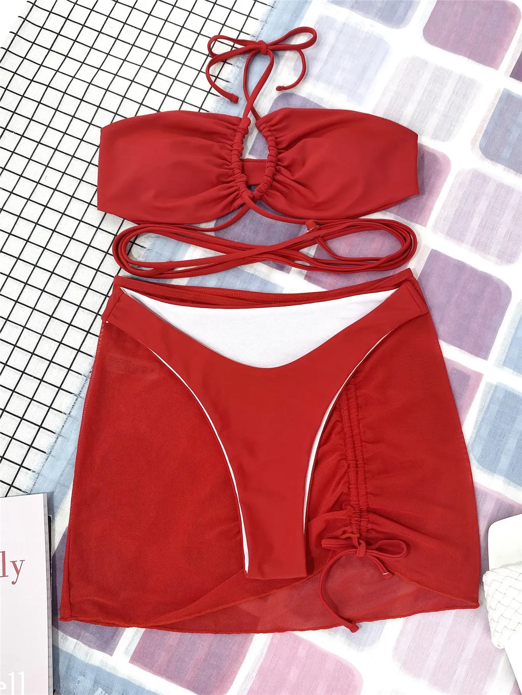Conjunto Nidóre Sunset Trio – Elegância com Amarrações