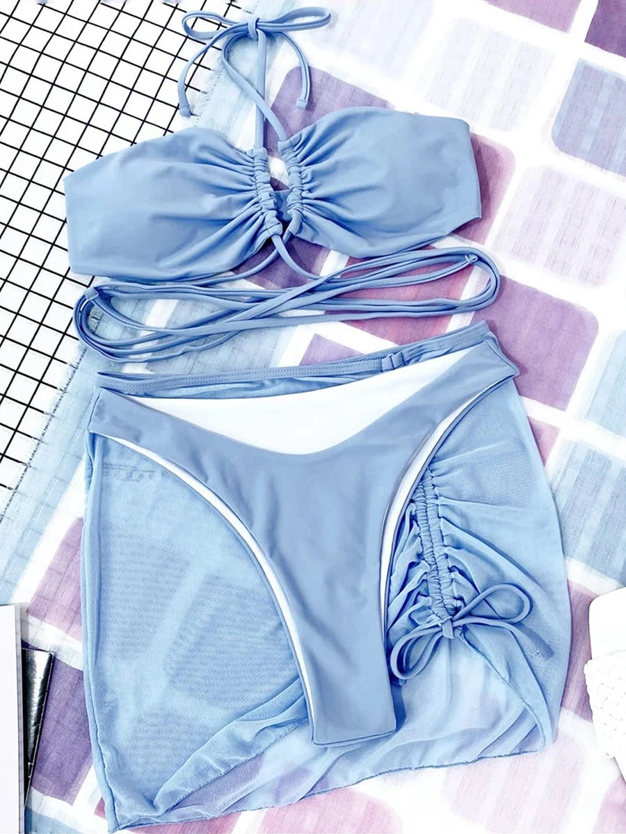Conjunto Nidóre Sunset Trio – Elegância com Amarrações