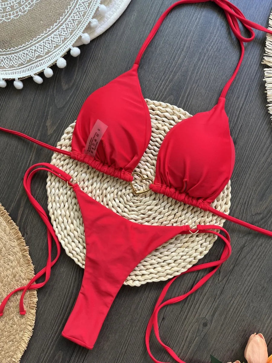 Biquíni Nidóre Red Passion – Clássico Intemporal