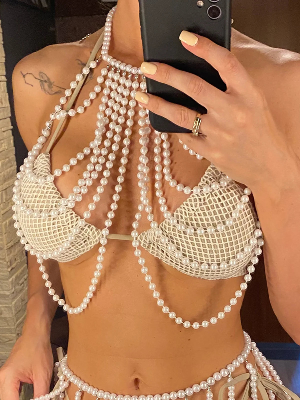 Biquíni Nidóre Pearl Glam – O Charme das Pérolas