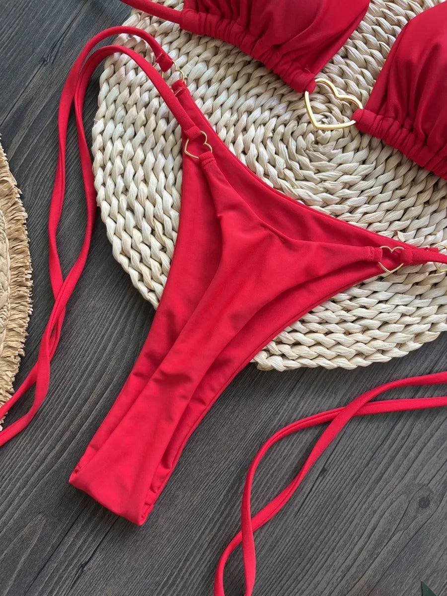 Biquíni Nidóre Red Passion – Clássico Intemporal