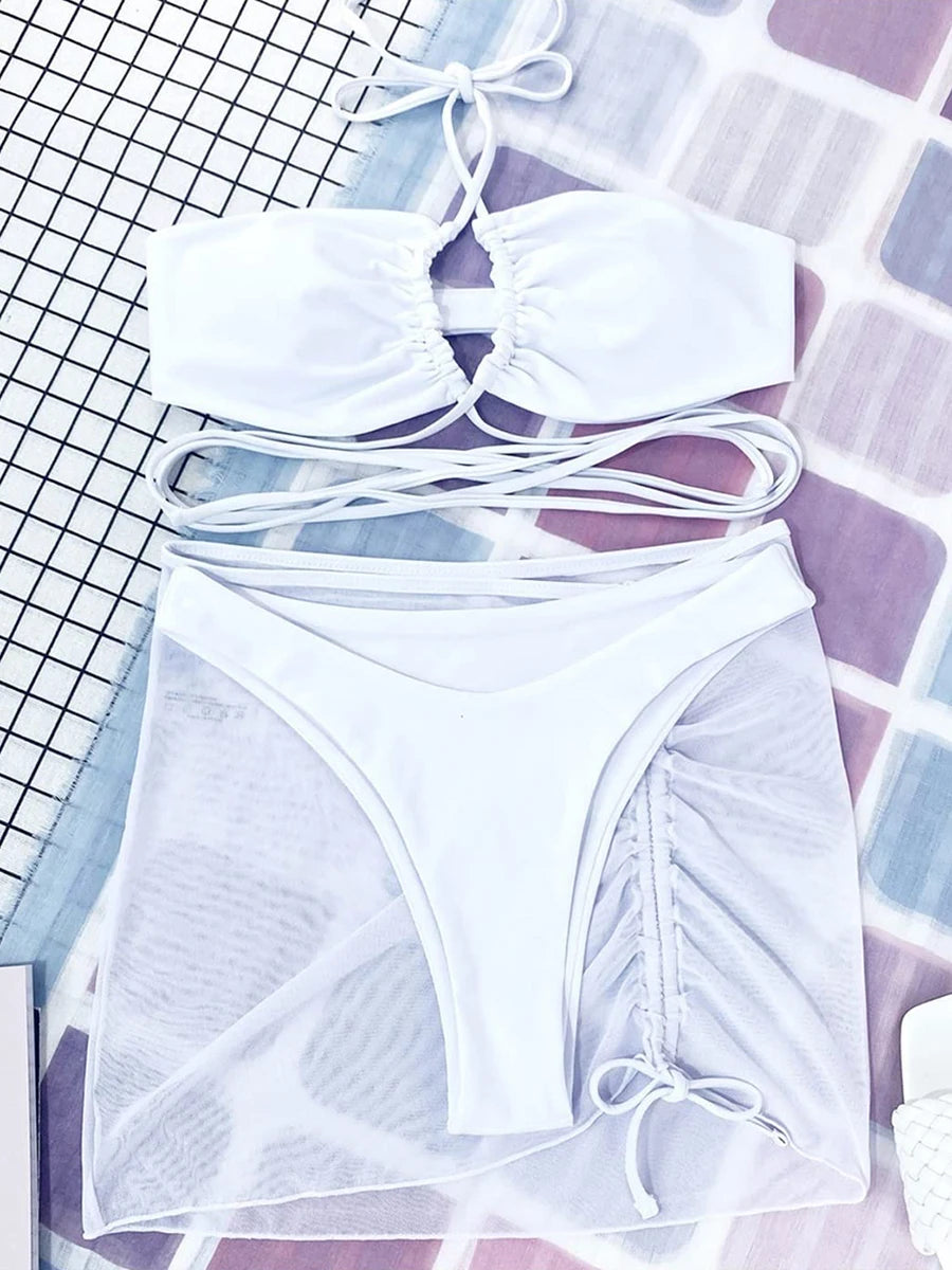 Conjunto Nidóre Sunset Trio – Elegância com Amarrações
