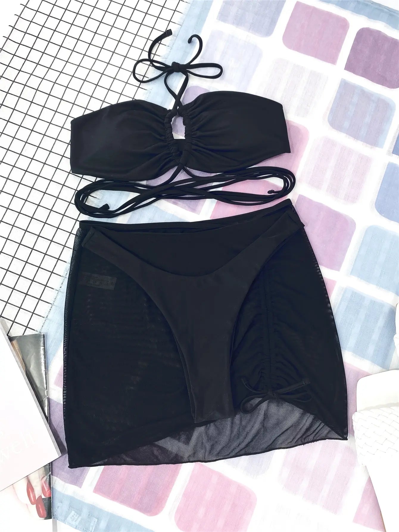 Conjunto Nidóre Sunset Trio – Elegância com Amarrações