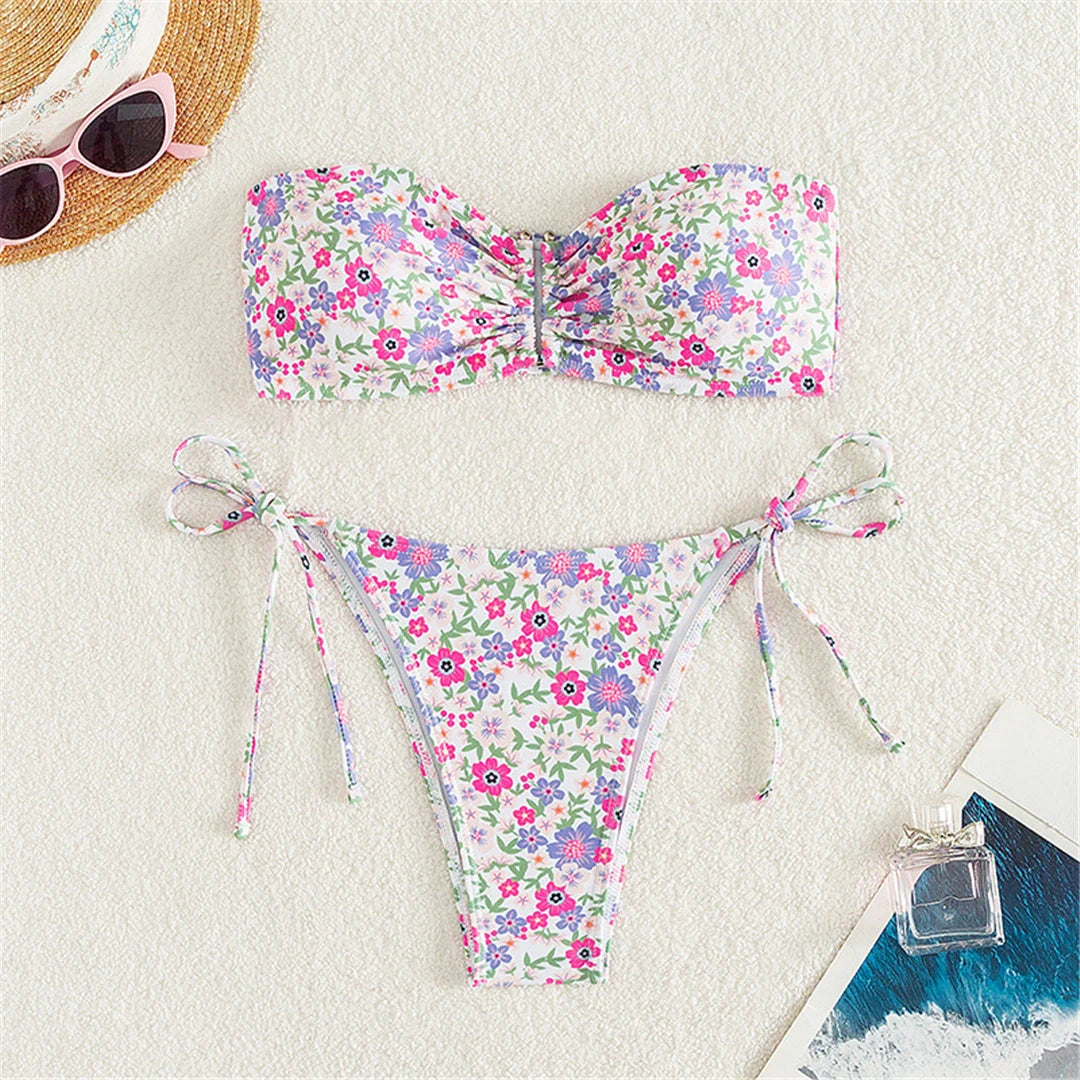 Biquíni Nidóre Floral – Delicadeza Romântica