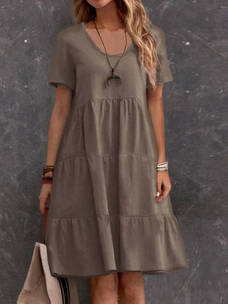 Vestido Casual de Verão Nidóre – Leve e Fluido