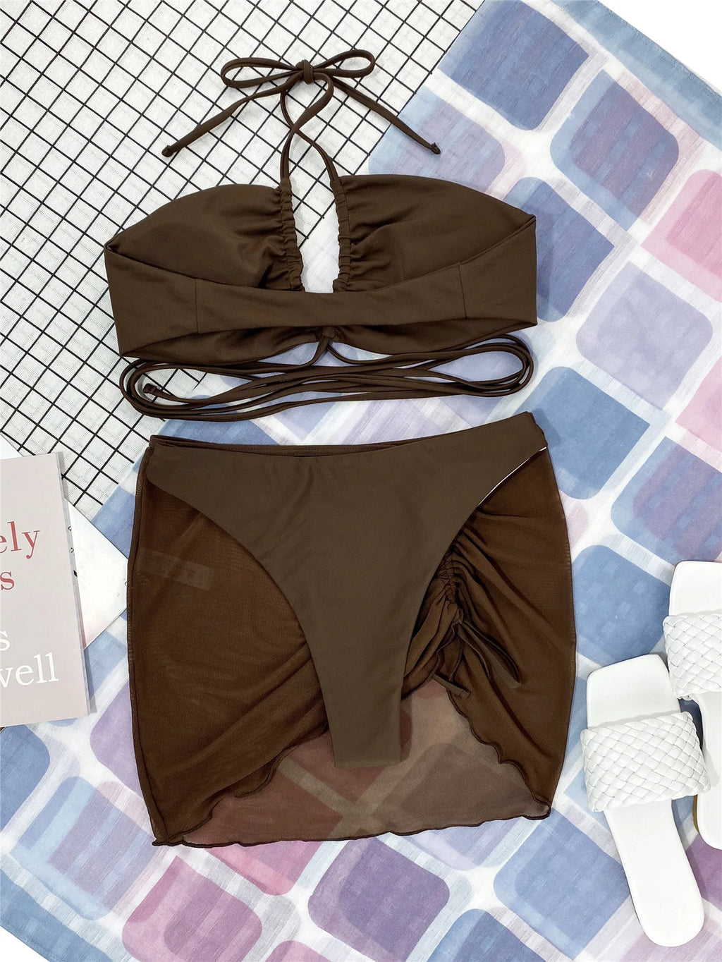 Conjunto Nidóre Sunset Trio – Elegância com Amarrações
