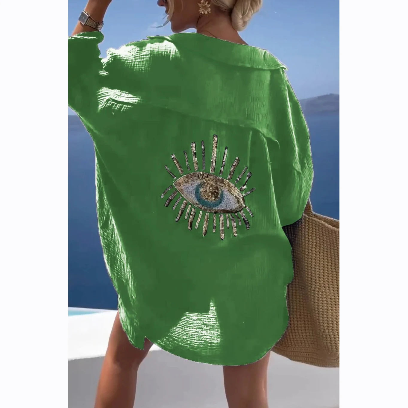 Saída de Praia Nidóre Mystic Eye – Estilo e Proteção