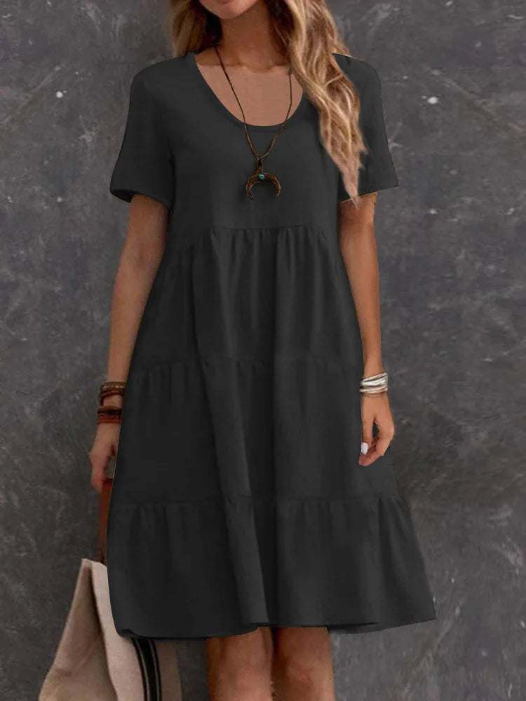 Vestido Casual de Verão Nidóre – Leve e Fluido