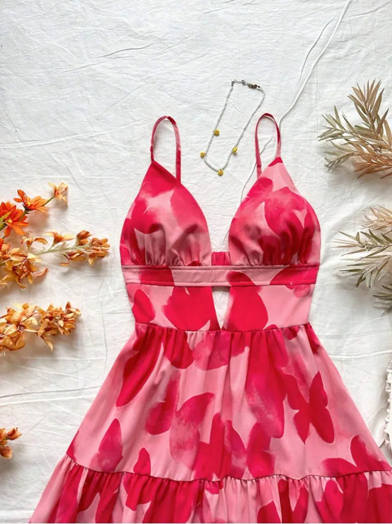 Vestido Floral Elegante Nidóre